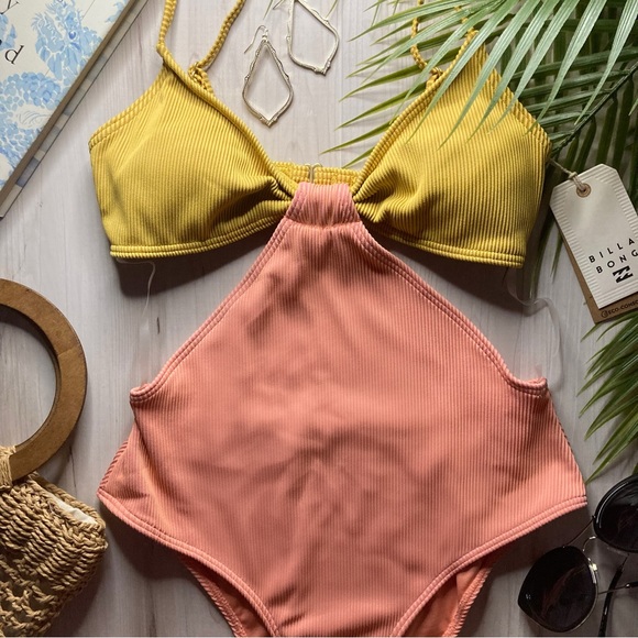 Billabong Cutout One Piece Swimsuit - Picture 3 of 16